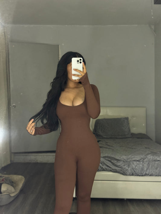 Minnie Jumpsuit (brown)